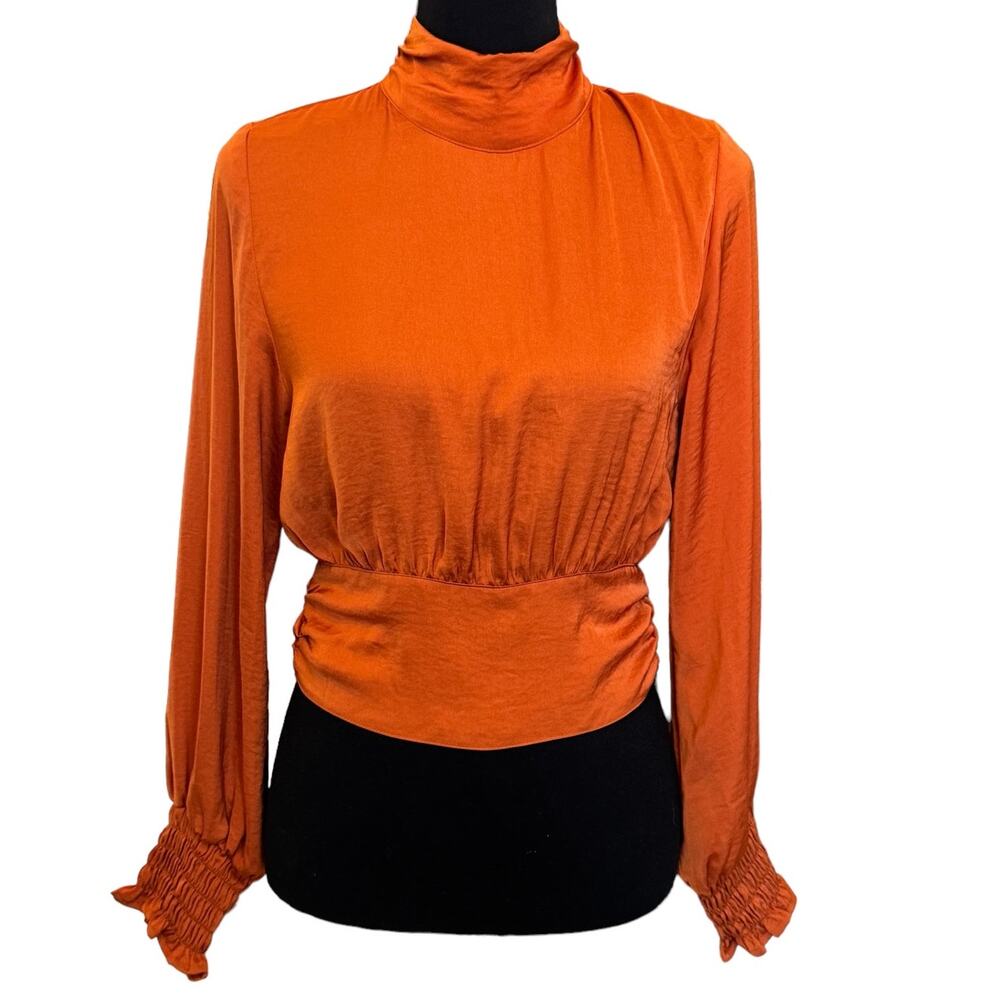 New ~ ( Nordstrom) OPEN EDIT ~ Long Sleeve Top Size XS FALL VIBES